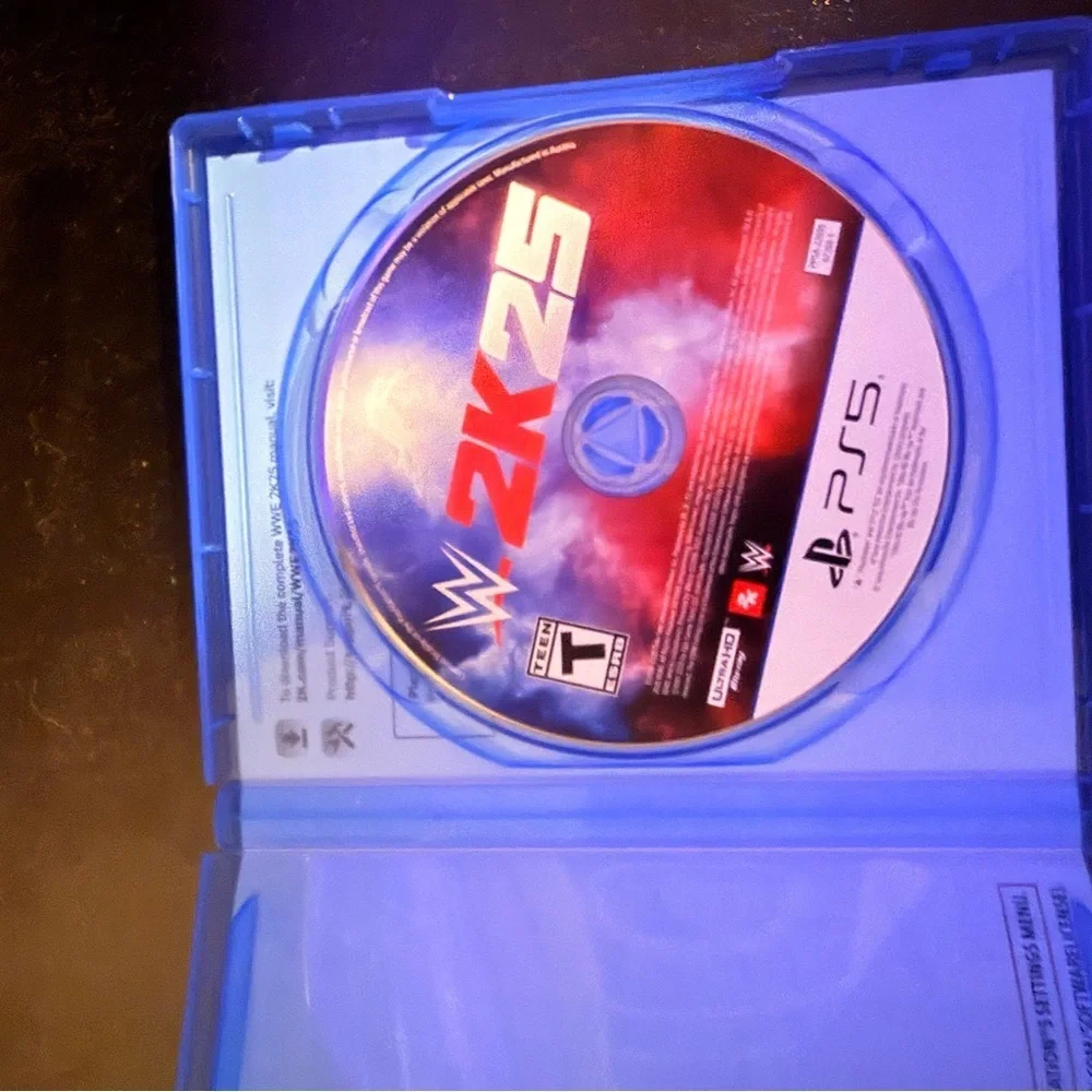 WWE 25 for PS5 - Blue Case